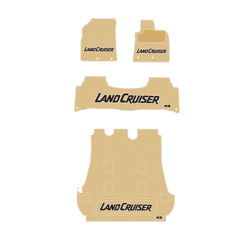 Toyota Land Cruiser 200 Series Full Set - Full Cover - Seats Removed - Beige