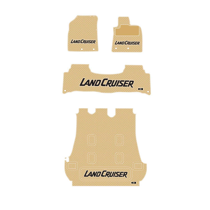 Toyota Land Cruiser 200 Series Full Set - Full Cover - Seats Removed - Beige