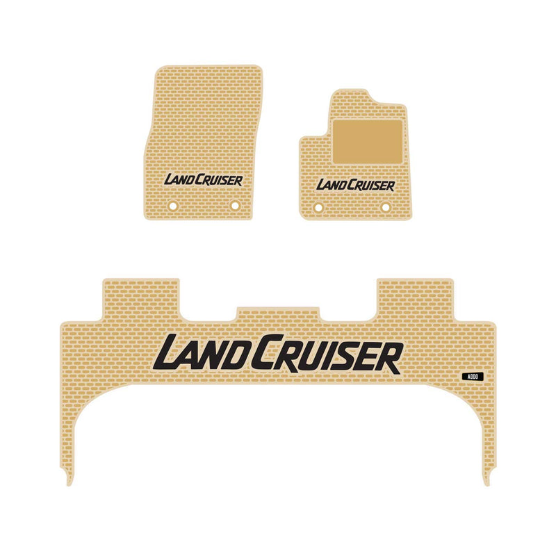 Toyota Land Cruiser 300 Series Interior Set - No 3rd Mat - Beige