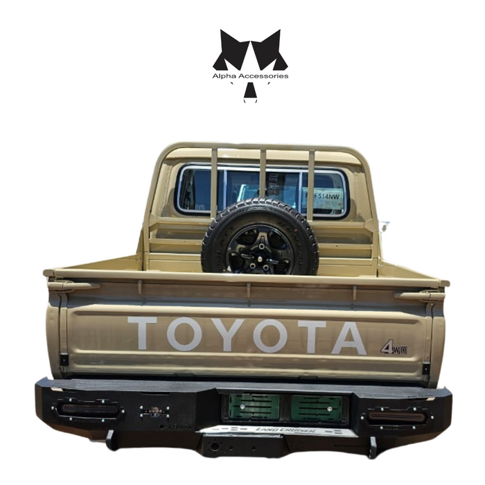 Solied | Toyota Land Cruiser Rear Bumper Replacement