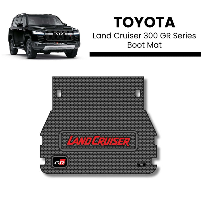 Toyota Land Cruiser 300 GR Series Boot Mat