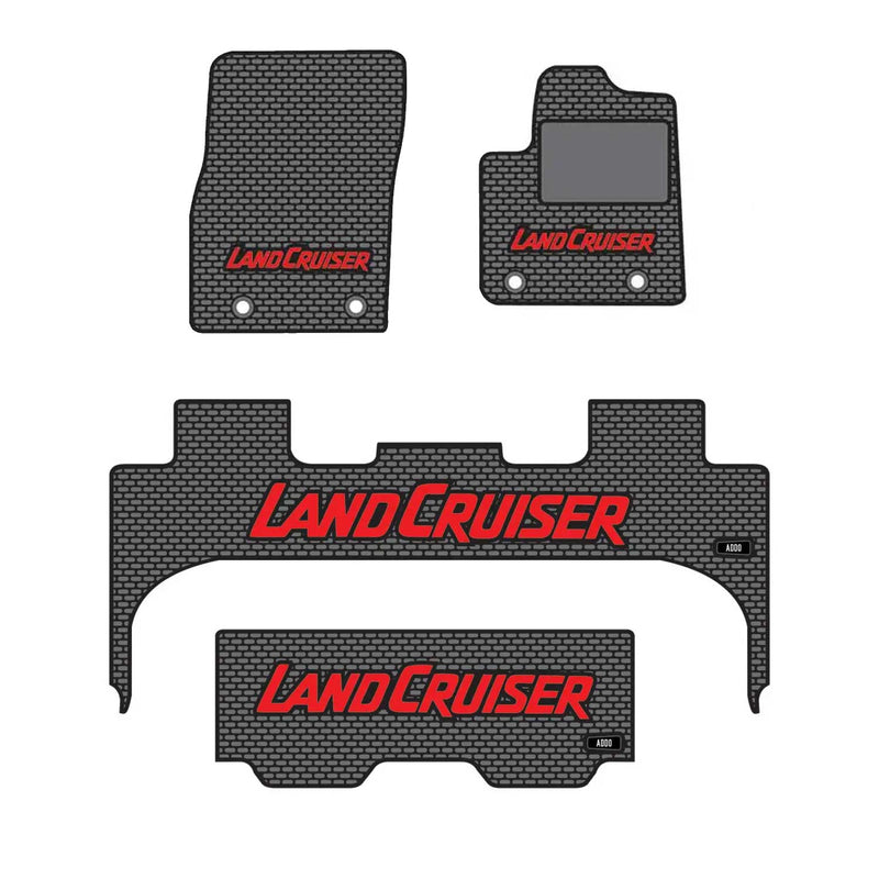 Toyota Land Cruiser 300 GR Series Interior Set - 3rd Row Interior Mat