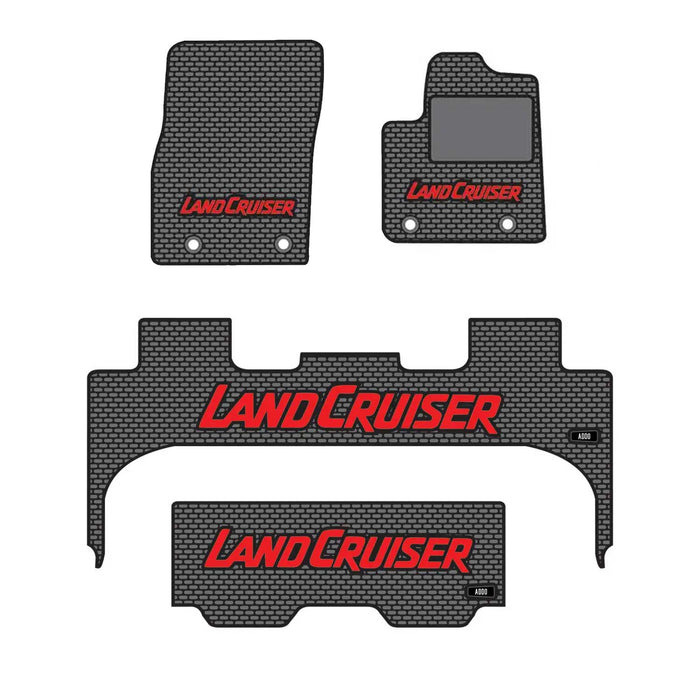 Toyota Land Cruiser 300 GR Series Interior Set - 3rd Row Interior Mat