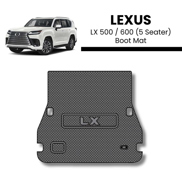 Lexus LX 500/600 (5 Seater) Boot Mat