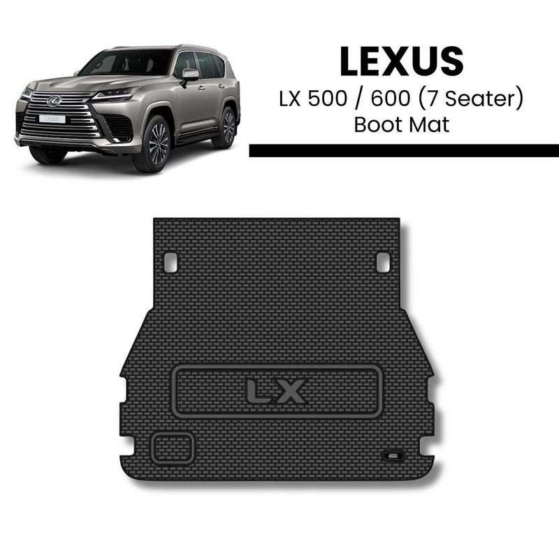 Lexus LX 500/600 (7 Seater) Boot Mat