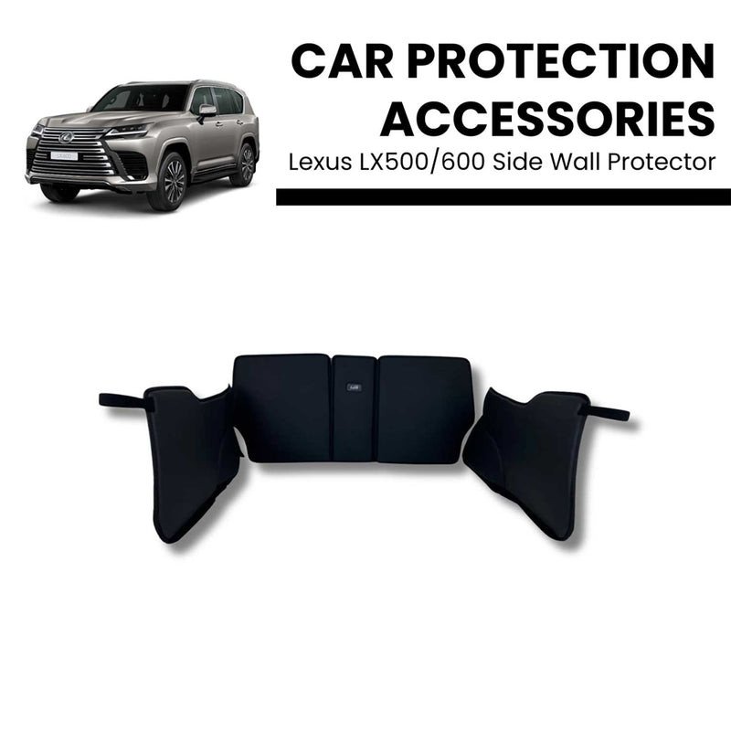 Lexus LX500/600 Boot Side Wall Protection - 7 Seater
