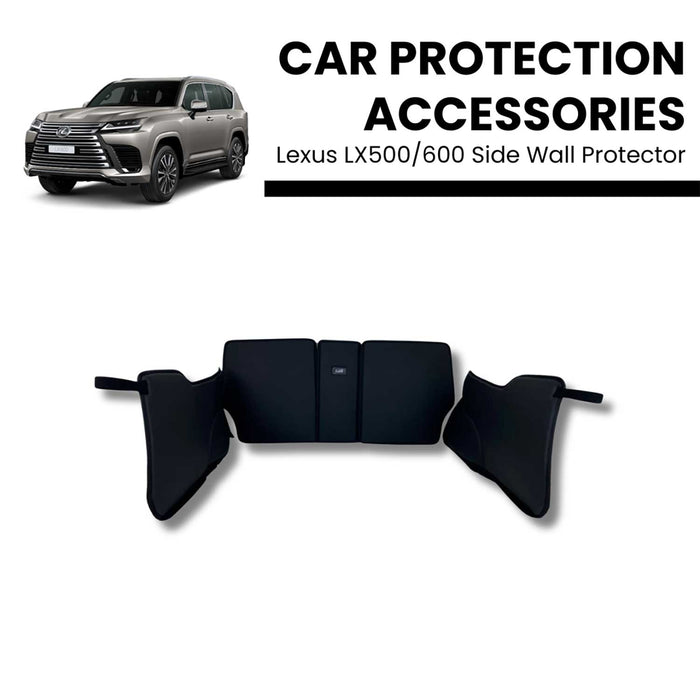 Lexus LX500/600 Boot Side Wall Protection - 7 Seater