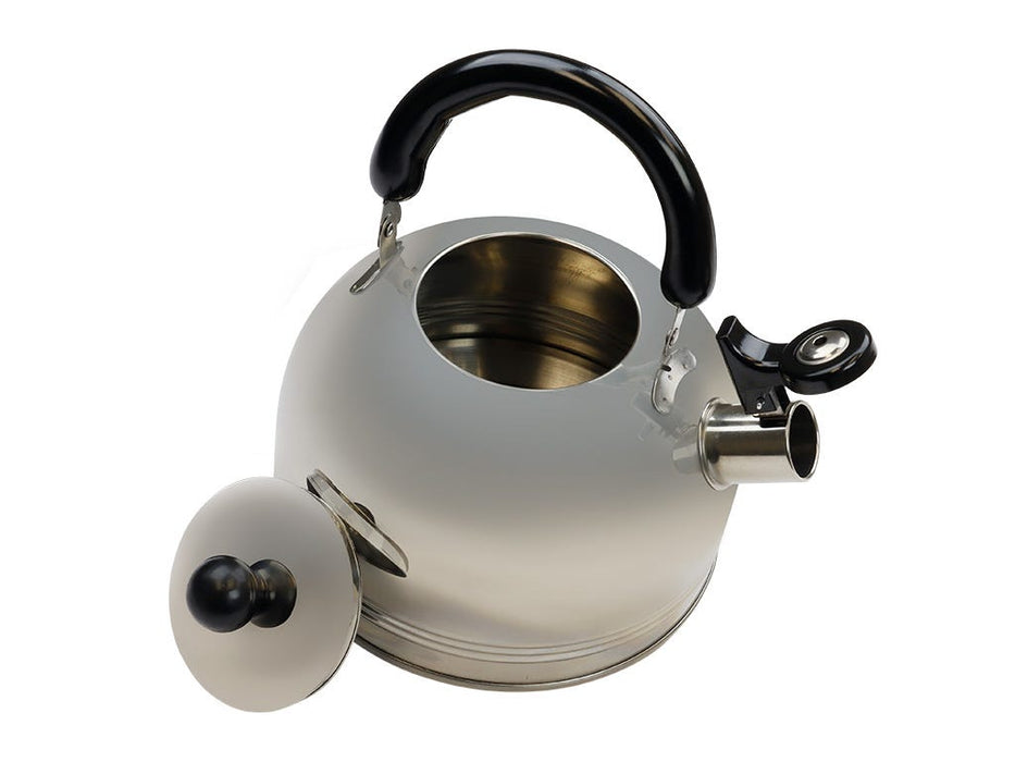 Whistling Kettle (2.5l) / Stainless Steel Metallic Finish