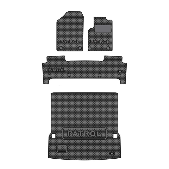 Nissan Patrol Y62 Full Set - Black - Set 1