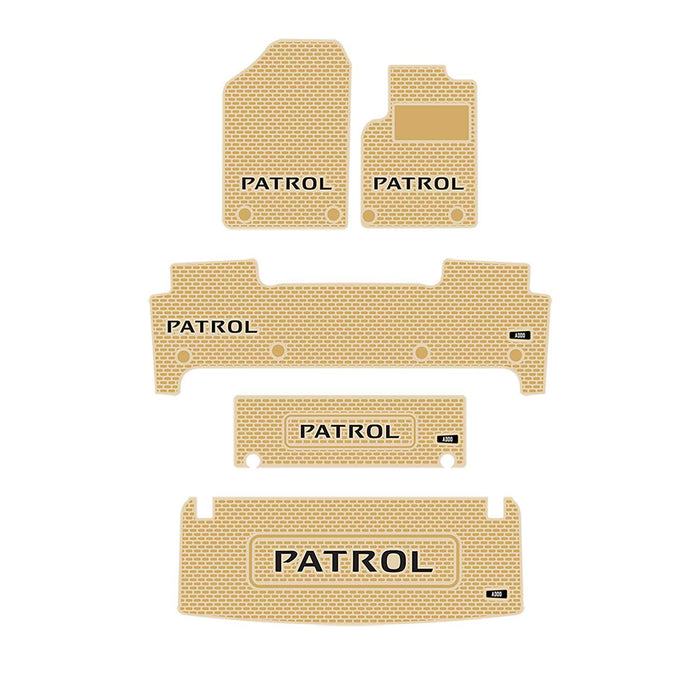 Nissan Patrol Y62 Full Set - Beige - Set 3