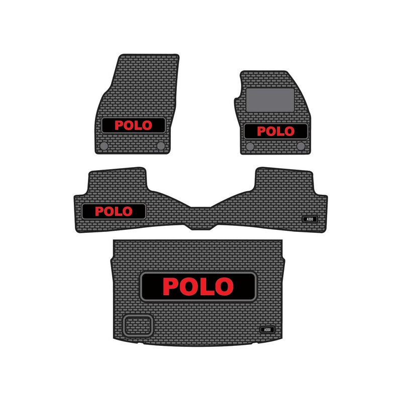 Volkswagen Polo Hatchback Full Set - Polo - Red