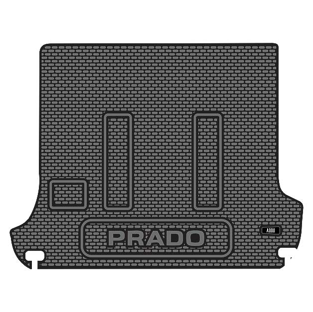 Toyota Land Cruiser Prado 120 Boot Mat - Black - Left in