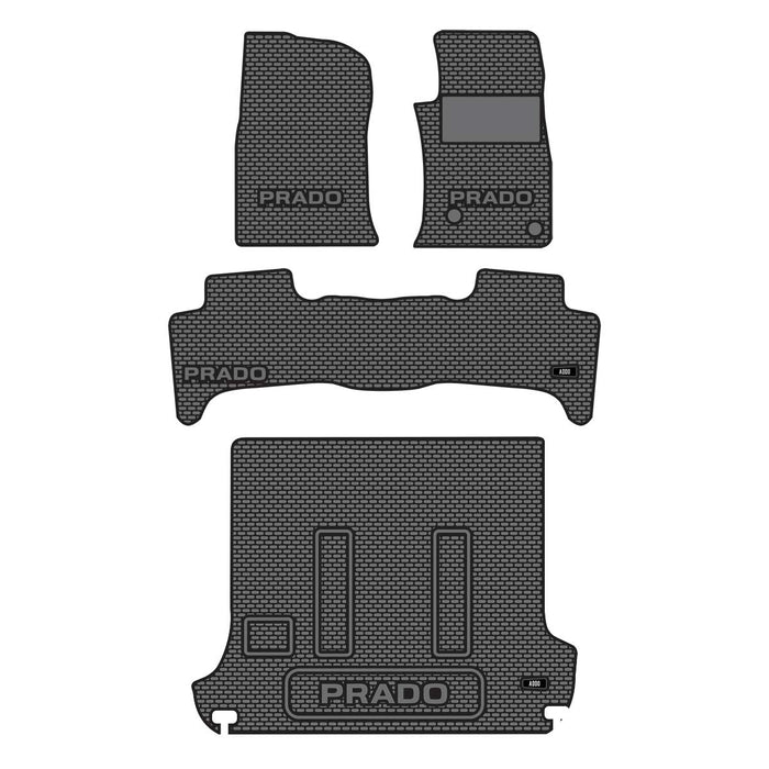 Toyota Land Cruiser Prado 120 Full Set - Black - Left in