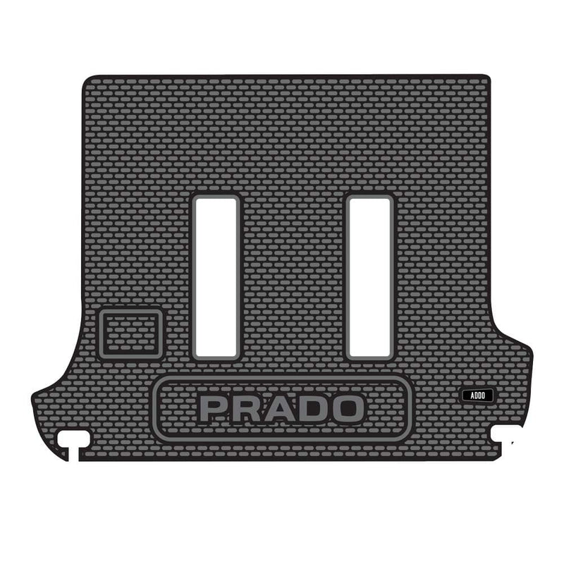 Toyota Land Cruiser Prado 120 Boot Mat - Black - Cut Out