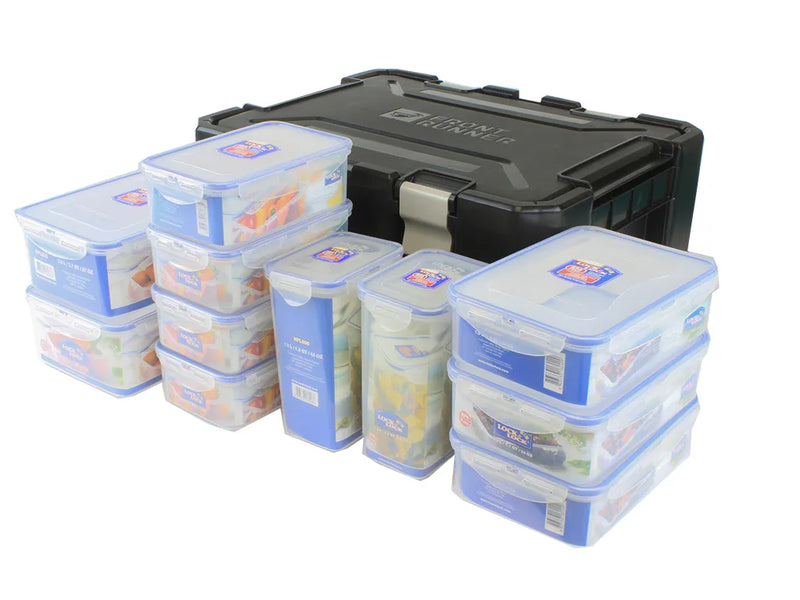 Wolf Den Containers Wolf Pack Pro LocknLock Container Kit — Alpha Accessories (Pty) Ltd