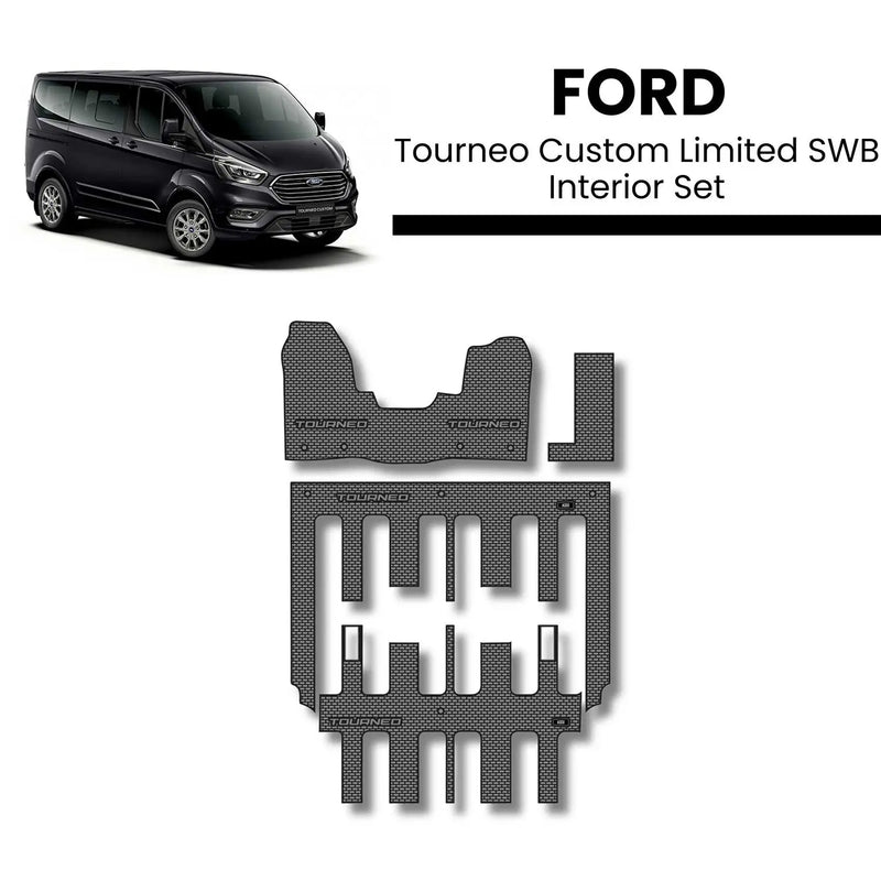 Addo | Ford Tourneo Custom Limited SWB Interior Set - Set 2 (Row 1, 2 & 3)