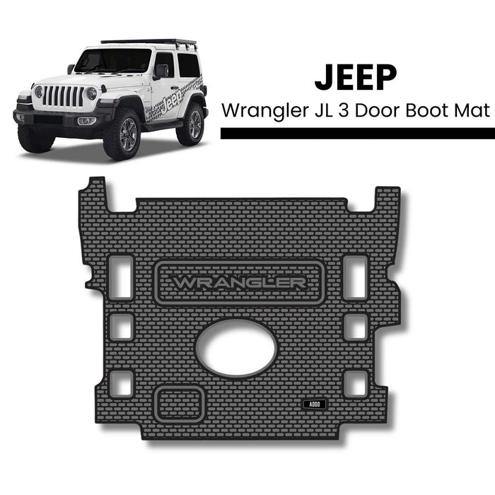 Jeep Wrangler JL 3 Door Boot Mat