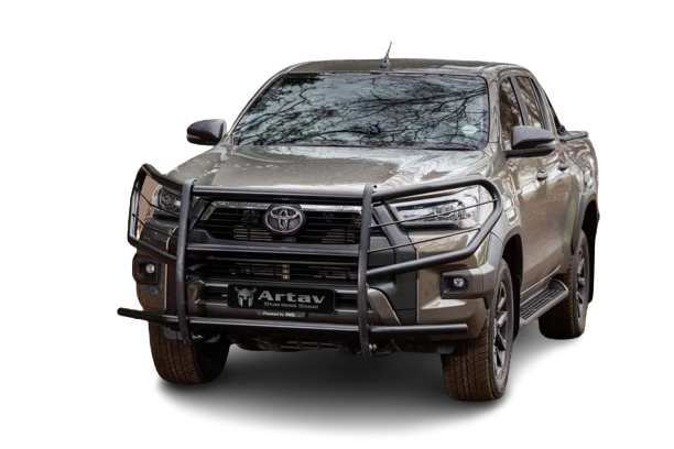 Toyota Hilux GD6 Headlight Wrap Around / Bush Bar 2020+ Heavy Duty Brackets
