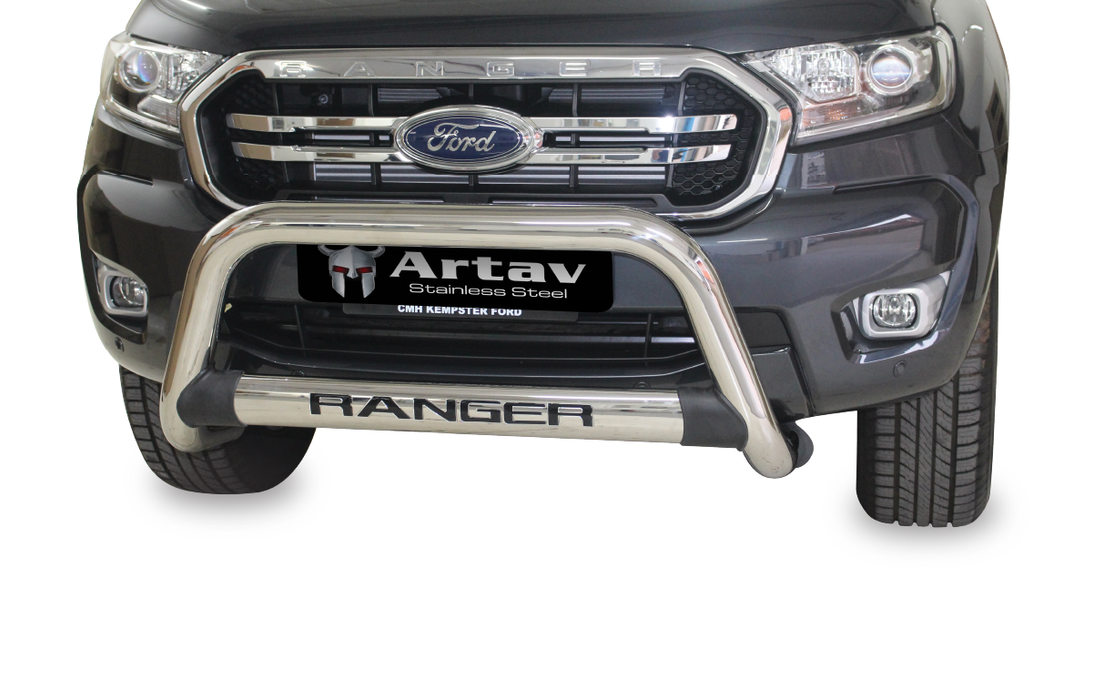 Ford Ranger Stainless Steel Nudge Bar