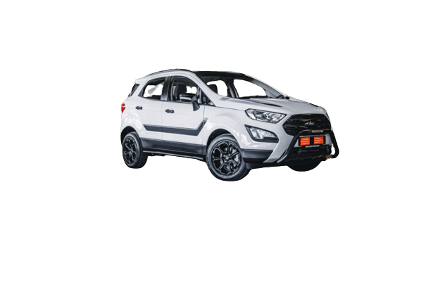 Ford EcoSport Black Stainless Steel Side Bars - Alpha Accessories (Pty) Ltd