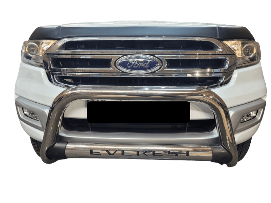 Ford Everest Stainless Steel Nudge Bar - Alpha Accessories (Pty) Ltd