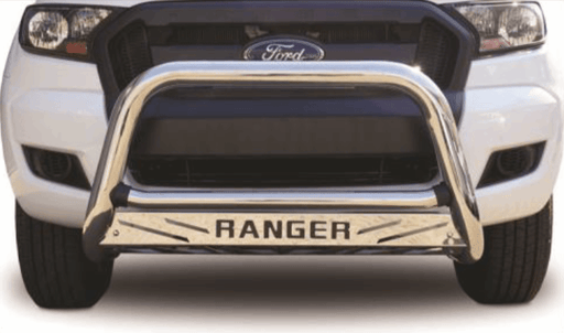 Ford Ranger Stainless Steel Nudge Bar with Sump Guard