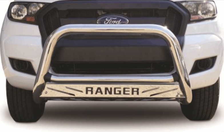 Ford Ranger Stainless Steel Nudge Bar with Sump Guard