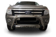 Ford Ranger T6 Stainless Steel Nudge Bar - Alpha Accessories (Pty) Ltd
