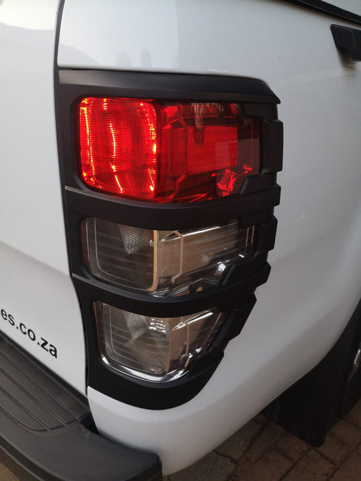 Ford Ranger Tail Light Trims - Plain Black