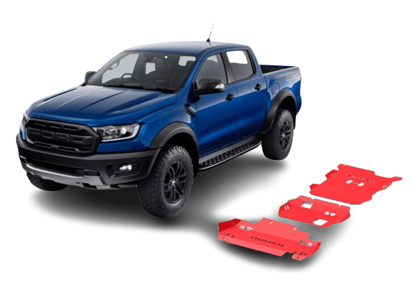 Ford Raptor 3 Piece Hamer Underbody Protection Plates (2018 - 2022)