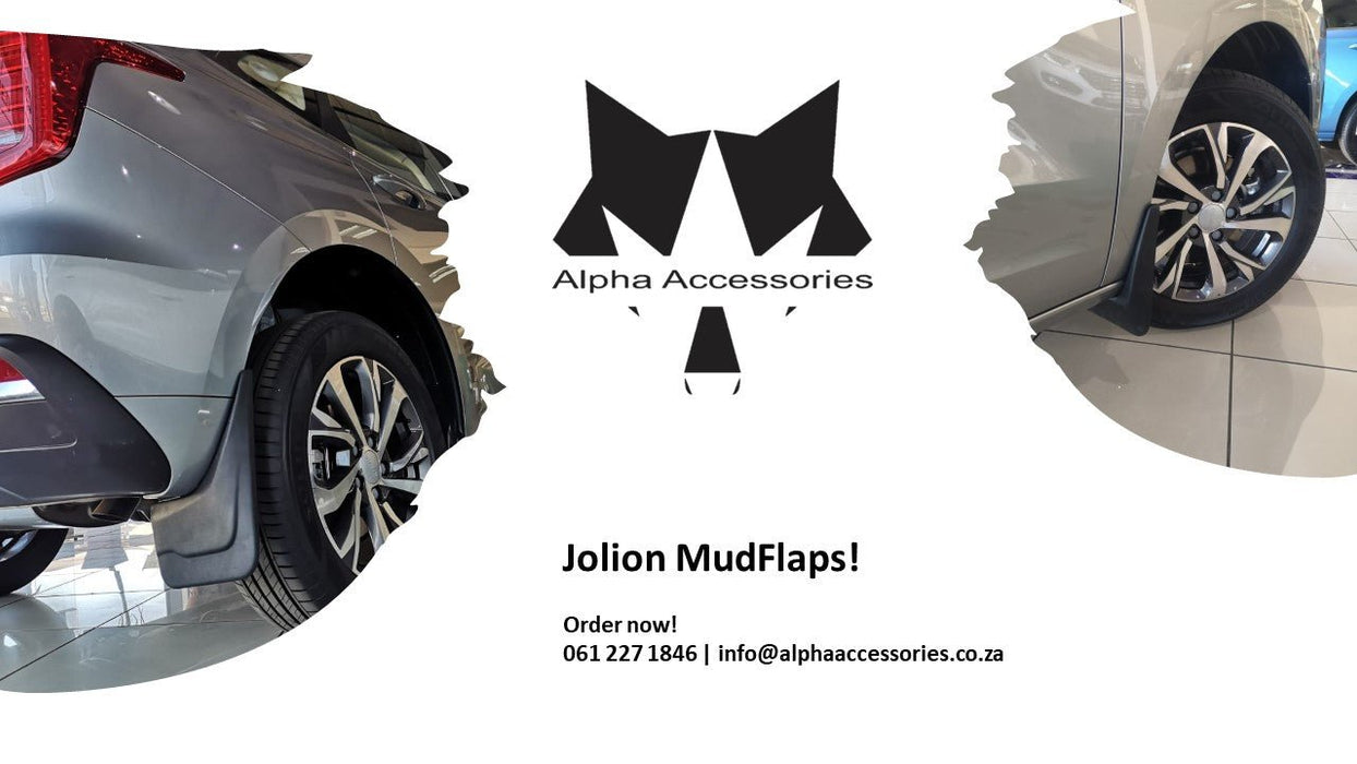 Haval Jolion Mudflaps - Alpha Accessories (Pty) Ltd
