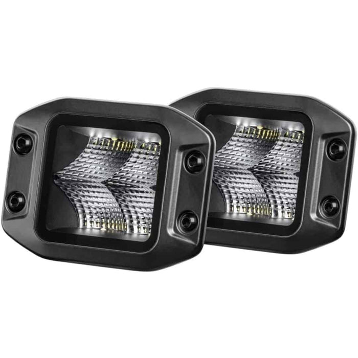 Hella LED Black Magic 3.2″ Cube Kit – (Flood/Flush) - Set of 2 - Alpha Accessories (Pty) Ltd