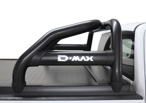 Isuzu Dmax Black Pre-Cut Sports Bar (fits 218 Securi-Lid) - Alpha Accessories (Pty) Ltd
