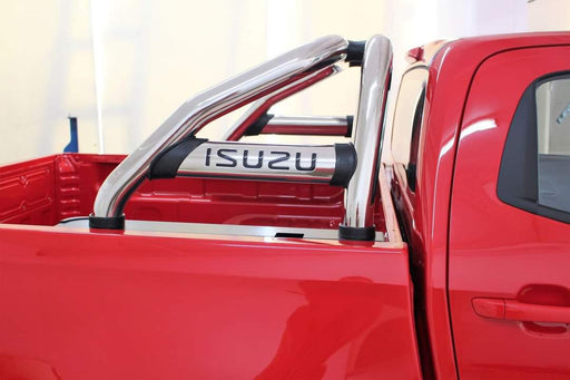 Isuzu DMAX Sports Bar Double Cab and Extended Cab Stainless - Alpha Accessories (Pty) Ltd
