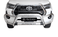 Toyota Hilux GD6 Facelift Stainless Steel Tri Bumper - Alpha Accessories (Pty) Ltd