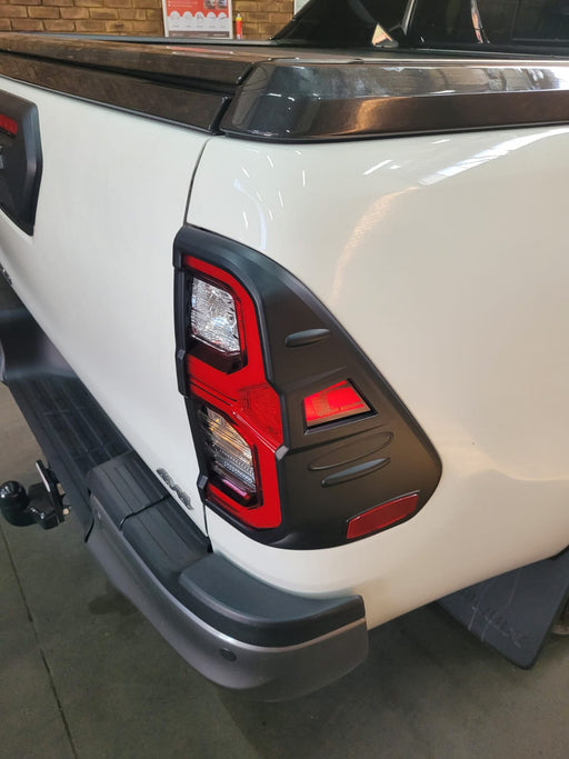 Toyota Hilux Rear Tail-Light Trim 2020+ - Alpha Accessories (Pty) Ltd