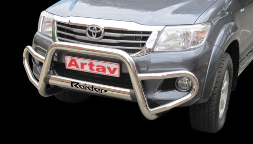 Toyota Hilux Stainless Steel Tri Bumper 2011-2015 - Alpha Accessories (Pty) Ltd