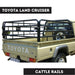 Toyota Land Cruiser Single Cab Cattle Rails - Alpha Accessories (Pty) Ltd