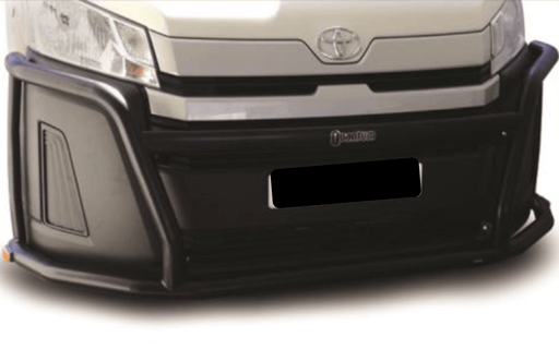 Toyota Quantum MY18 Black Stainless Steel Bumper Wrap Around - Alpha Accessories (Pty) Ltd