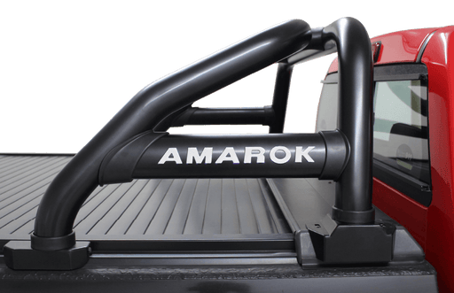 VW Amarok Black Pre-Cut Sports Bar (fits 216 Securi-Lid) - Alpha Accessories (Pty) Ltd