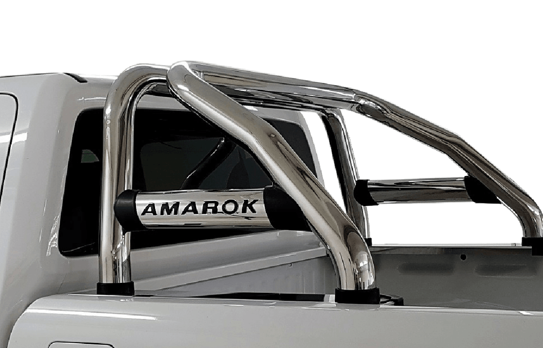 VW Amarok Stainless Steel Sports Bar - Alpha Accessories (Pty) Ltd